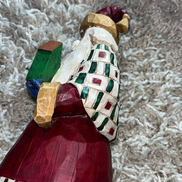 Jim Shore Santa Christmas Ornament Birds Birdhouse Roosters Enesco 2002 - Picture 13 of 16